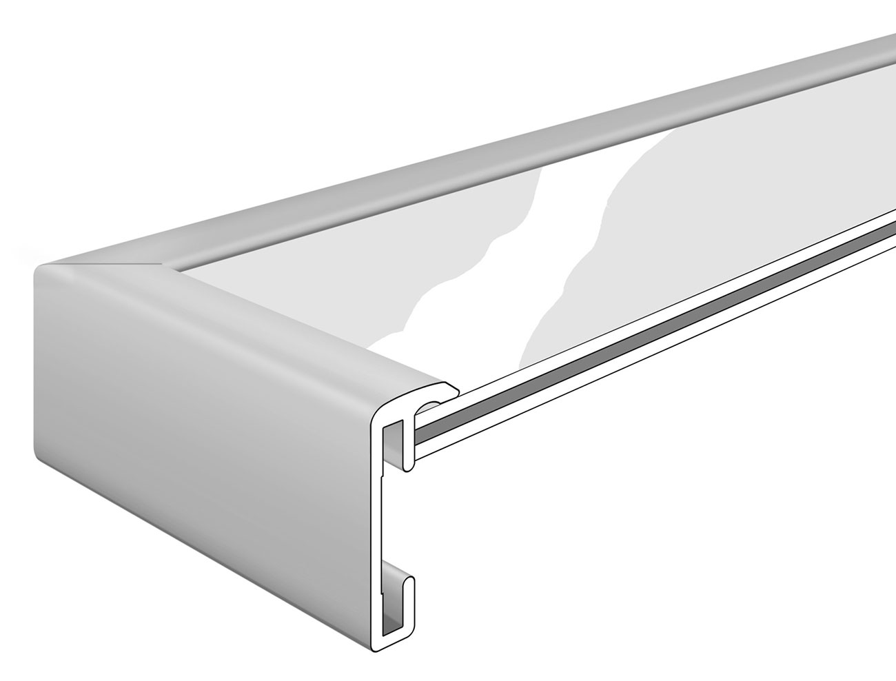 Aluminium Bilderrahmen Accent